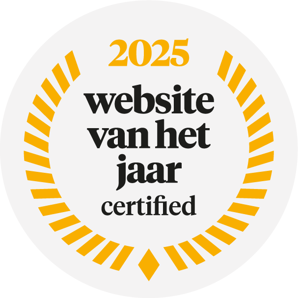 Website van het Jaar 2025 Certified