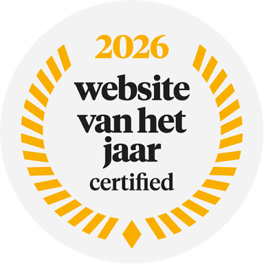 Website van het Jaar 2026 Certified