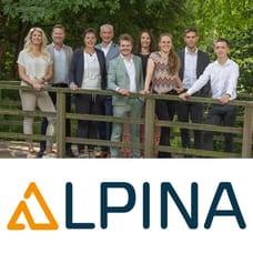 Logo Alpina (Voorheen Verheul Makelaardij)