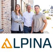 Logo Alpina (voorheen De Leeuw Makelaardij)