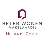 Logo Beter Wonen makelaardij Helma de Corte