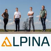 Logo Alpina (voorheen Sinke Lelystad)